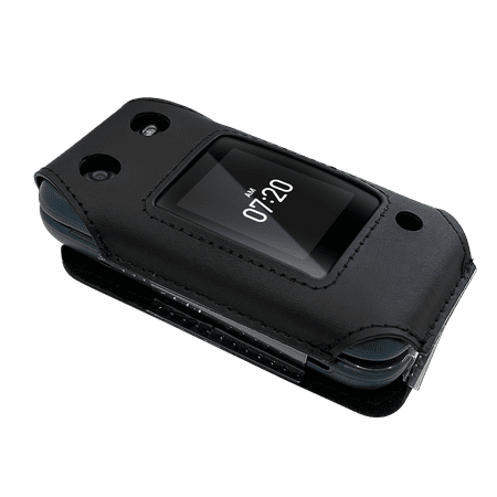 CBUS Wireless Fitted Phone Case with Belt Clip for the Nokia 2760 and 2780 Flip Phone (Black)