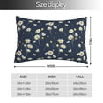 thumbnail image 2 of Salouo Daisies Flowers Pattern Pillow Cases,1PC Pillow Covers with Envelope Closure Decorative Pillow Case for Bed Couch,Pillows Not Included-20"x30", 2 of 6