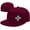 Dark Red, variant on Flag of Dominican Gerbera Daisy Flower Hat Fashion Trucker Hat Flat Brim Baseball Caps