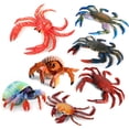 thumbnail image 1 of SPRING PARK Simulation Hermit Crab Marine Animal PVC Model Desktop Decor Education Kids Toy, 1 of 7