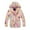 Z5-Pink, variant on MuXiKeJi Girls Rain Jacket Lightweight Waterproof Hooded Cotton Lined Raincoat Windbreaker for Kids Size 3-12 Years Fall clothes