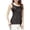 Black, variant on Busydd Tank Top for Women Trendy Sequin Camisole Tops Solid Color Sleeveless Blouses Round Neck Summer Tank Tops