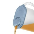thumbnail image 6 of Sterilite 1 Gal. Pitcher, Clear Plastic with Press to Open Spout, BPA-Free, Light Blue, 6 of 7