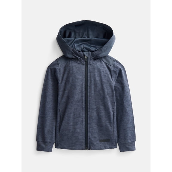 Athletic Works Boys Mixed Media Jacket, Sizes 4-18 & Husky