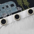 thumbnail image 4 of Erosebridal Camping Camper Curtains Pack of 2 (42x84 Each) For RV Trailers,Rustic Cabin Style Curtains Blackout For Boys Kids, 4 of 7