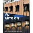 thumbnail image 3 of Fence Lights, 12 Pack Waterproof Outdoor  Lights for Garden Yard Deck Stairs, 3 of 5