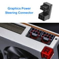 thumbnail image 4 of ATX 6Pin Male to Female 180 Degree Angled Power Connector Adapter for GPU Graphics Card (RVS B), 4 of 7