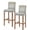 Yellow, variant on Yellow Grey Forest Bar Stool Covers Set of 2, Grey Modern Art Oil Painting Stretch Washable Bar Chair Covers with Backs, Removable Pub Counter Height Chair Cover for Kitchen Dining Room Cafe