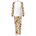 thumbnail image 5 of Lvotionpl 2026 Matching Family Christmas Pjs, Matching Christmas Pajamas Long Sleeve Top & Pants Set Matching Holiday Family Pajama Xmas Sets, 5 of 5