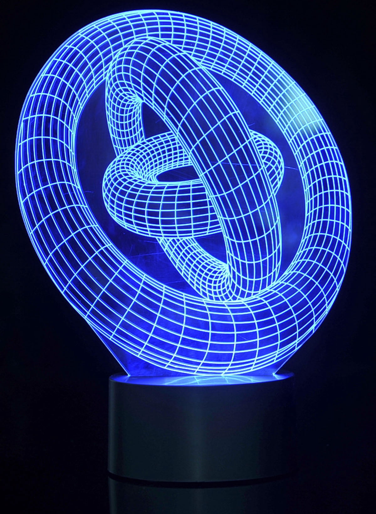 Board No More! 3D Ring-In-Ring Laser Cut Precision LED Lights