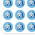 thumbnail image 2 of Real Madrid FC Collegiate Initials Planner Calendar Scrapbooking Crafting Stickers - 50 1" Opaque Stickers, 2 of 6