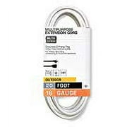 Master Electrician 02356-01ME 40 ft. White Round Vinyl Outdoor Extension Cord
