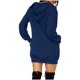 thumbnail image 2 of WILLBEST Sudaderas de Mujer, Vestido Navideño, Vestido de Noche de Mujer, Sudadera Navideña de Moda con Capucha y Bolsillo Tipo Bolso, Sudadera Estampada, Falda de Moda Mediana, 2 of 4
