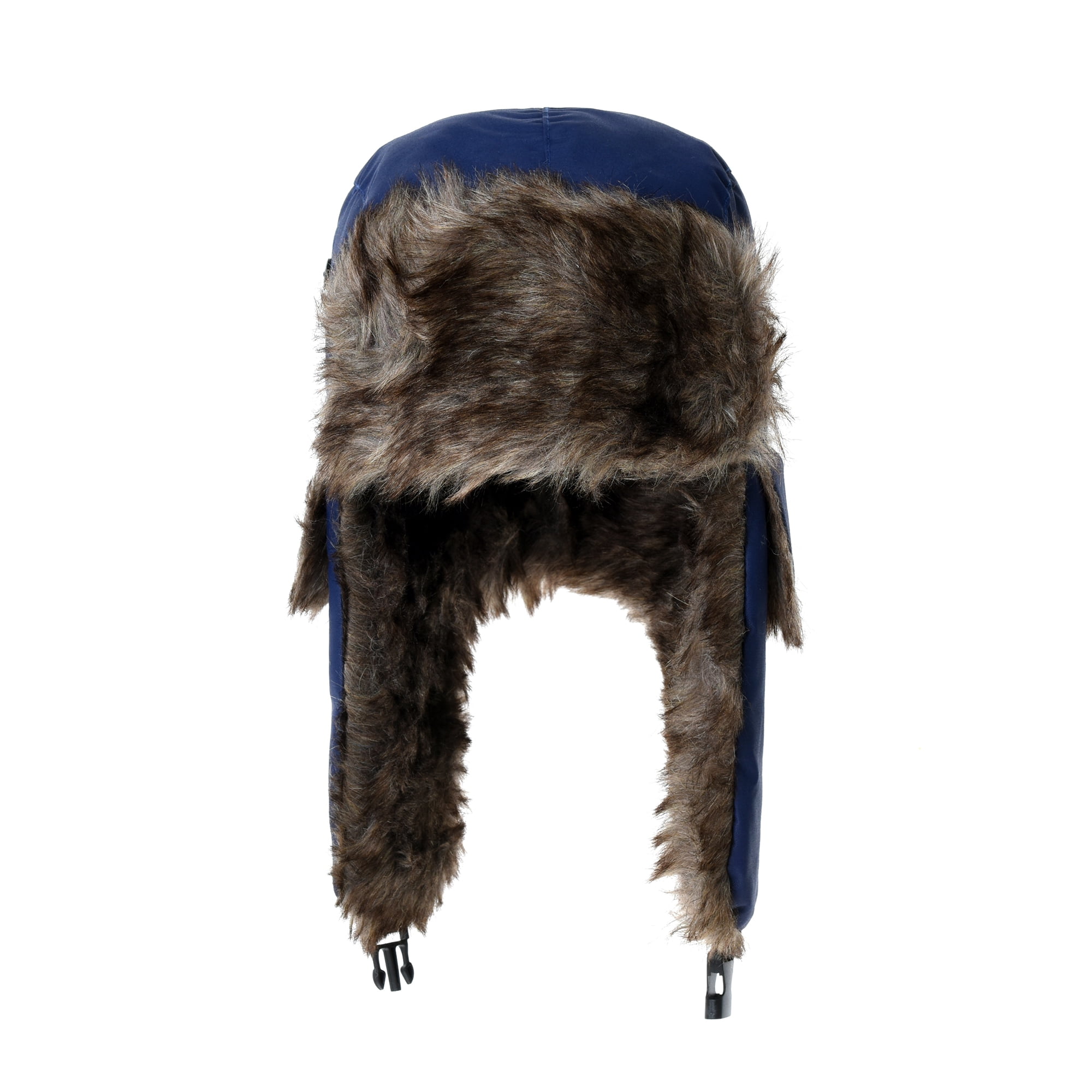 WITHMOONS Russian Ushanka Cap, Black Winter Trapper Hat with WITHMOONS Russian Ushanka Cap, Black Winter Trapper Hat with