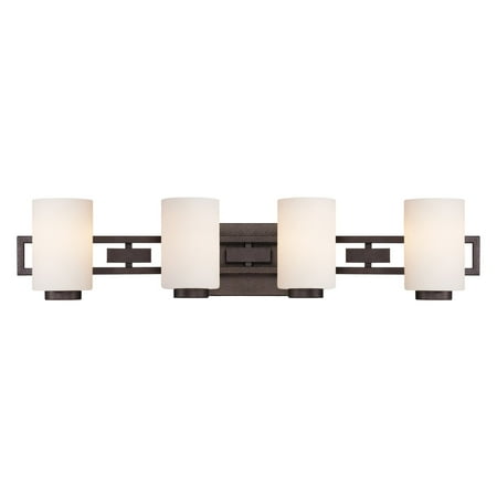 06 Flemish Finish - Designers Fountain 83804 Del Ray 4 Light Bath Bar in Flemish Bronze Finish