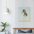 thumbnail image 3 of RUIYC Sylvie One Coconut Palm Tree Framed Canvas Wall Art by The Creative Bunch Studio, 16x20 inch, Coastal Art for Wall, 3 of 4