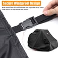 thumbnail image 4 of IC ICLOVER Zero Turn Mower Cover, 420D Riding Lawn Mower Cover Waterproof Outdoor, Lawn Tractor Cover Universal Fit up to 60" Decks, Greenworks, EGO, Craftsman, Husqvarna, Honda, 4 of 8