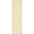 thumbnail image 2 of Addison Rugs Mayfield Washable Transitional Floral Honey Runner Rug, 2'3" x 7'6", 2 of 5
