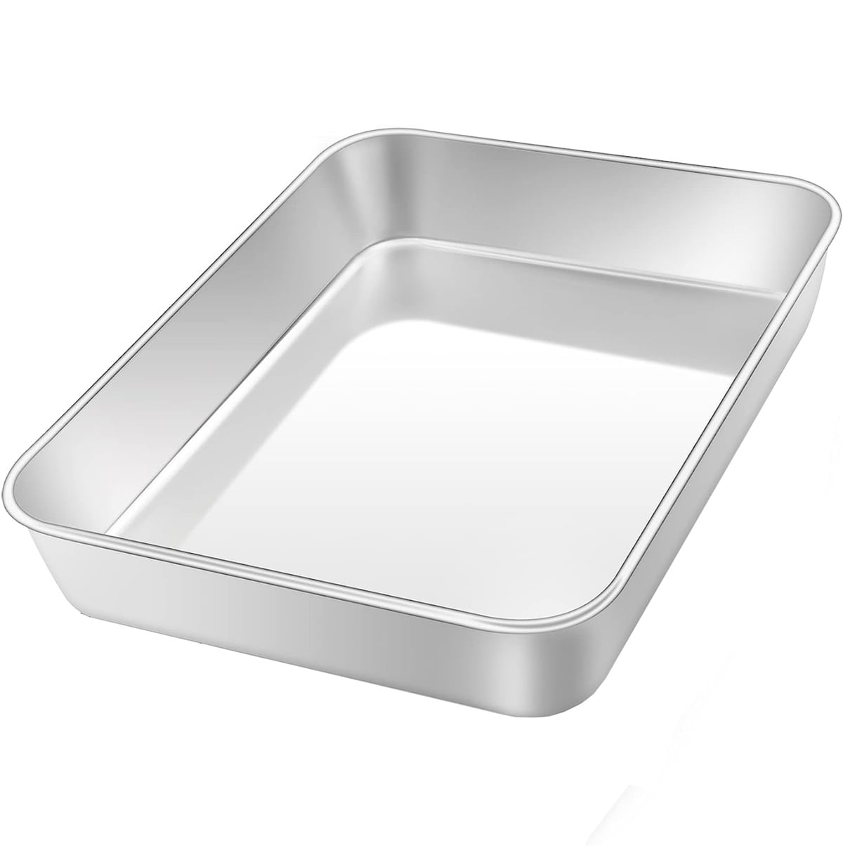 Bexikou Small Baking Tray,Sheet Pan,Cookie Sheet,Deep Cake Tins