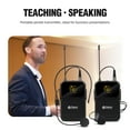 thumbnail image 3 of D Debra Audio Wireless Microphone System Pro DU4004 UHF 4 * 16 Adjustable Channel Wireless Handheld Lavalier Headset Mics, Ideal for Meeting Church Speech Party (2 Handheld & 2 Bodypack), 3 of 10