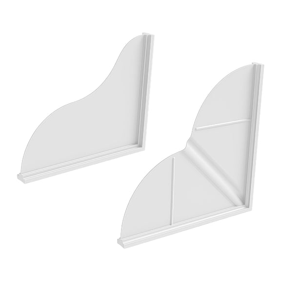 7829 Auto- Adhesive Shower Splashes Guards Waterproof ResuableS Bathtubs Water Guards for Home Showers And Basins