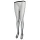 thumbnail image 4 of Medias elásticas Yuyangstore de red huecas para mujer 1 par Negro, 4 of 8