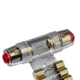 thumbnail image 4 of Portafusibles De Calibre 4 Para La Instalación de sonido Para Automóvil Con 40A Wonder Chapado En Oro Para Conductividad Wonder Instalación de Audio para Auto, 4 of 7