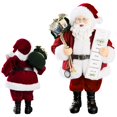 thumbnail image 3 of Decoraciones navideñas de Papá Noel Uten 11 con gafas y bolsa, 3 of 6