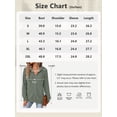 thumbnail image 6 of Airmenty Women's Zip Up Hoodie Lightweight Full Zip Sweatshirt Casual Fall Jacket with Pockets S-2XL, 6 of 6