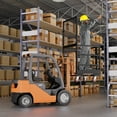 thumbnail image 2 of Heavy Duty Forklift Platform 35.8x35.8 Inches - 1400LB Capacity Collapsible Safety Platform with Anti-Slip Surface, Waterproof Black Finish for Warehouse and Construction Use, 2 of 6