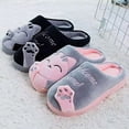 thumbnail image 5 of Chaussons Mignons pour Chat, Chaussons d'Intérieur d'Hiver Antidérapants pour Femmes et Hommes, 5 of 5
