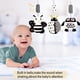 thumbnail image 3 of Aipiliangnv Qi Paquete de 3 juguetes con sonajero colgante, juguetes para bebés de alto contraste y juguetes de cochecito de felpa para bebés de 0 a 18 meses, juguetes para asientos de automóvil, 3 of 5