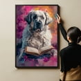 thumbnail image 6 of Anatolian Shepherd Decor Poster Unframe, Anatolian Shepherd Dog Canvas Wall Art, Dog Reading Book Canvas Print Painting Poster Wall Decor Dog Lovers Gifts, 6 of 6