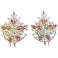 thumbnail image 1 of WREESH Exquisite Acrylic Chest Sticker Diamond Art Carnival Party Chest Decoration, 1 of 1