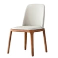 thumbnail image 2 of American Design Dining Chairs in Gray - Arc-shaped Design for Natural Sitting in Dining, 2 of 5