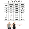 thumbnail image 2 of DODOING Men's Body Shaper Shirt Vest Tummy Control Tank Top Compression Waist Slimming Undershirts Vest, 2 of 8