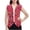 #164-Red, variant on hengsof Boys Girls Sequin Waistcoat Sleeveless Hip-hop Jazz Dance Stage Performance Costume Vest Tops