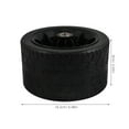 thumbnail image 2 of DEEPCRAFF Roue de Rechange Robuste Pneus de Brouette Caoutchouc Noir Roulement Fluide pour Jardinage Lot de 1, 2 of 8