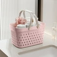 thumbnail image 5 of Ikohbadg Handheld Shower Basket, Plastic Woven Storage Basket for Bathroom, Underwear Frame, Multifunctional Storage with Drain Holes and Handles, Ideal for Bath Products and Miscellaneous Items, 5 of 6
