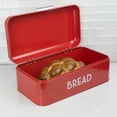 Metal Bread Box with Lid