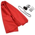 thumbnail image 1 of Mejore el aprendizaje y la relajación con un cómodo columpio para niños, hamaca elástica roja de 1,5 m para niños, 1 of 8