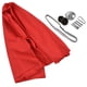 thumbnail image 1 of Mejore el aprendizaje y la relajación con un cómodo columpio para niños, hamaca elástica roja de 1,5 m para niños, 1 of 8