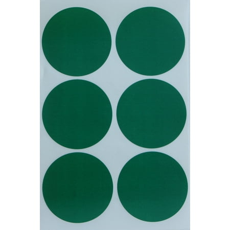 Royal Green Color Round 2 Inch Sticker 50mm Two Dot Royal Green Color Round 2 Inch Sticker 50mm Two Dot Labels For Coding 540 Pack