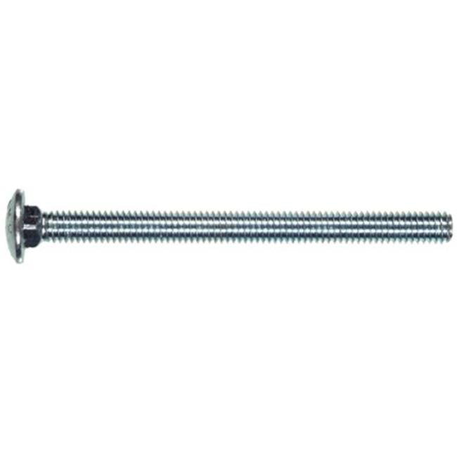 0.38 x in. Zinc Plated Carriage Screw Pack of 50