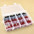 thumbnail image 3 of UDIYO 12 Grids Transparent Compartment Parts DIY Display Box Case Storage Container, 3 of 7