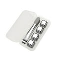 thumbnail image 1 of Pour Perles et Cubes de Glace Réutilisables en Métal - Pierres en Acier Inoxydable pour Boissons avec Pinces et Rangement pour Congélateur - Cubes de Glace Durables, 1 of 7