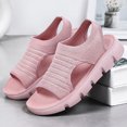 thumbnail image 4 of Sandalias para caminar Sandalias deportivas Sandalias elegantes Mujeres cómodas (36) Rosa, 4 of 9