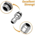 thumbnail image 4 of Pressure Washer Coupler,1/4'' Quick Release Connector,M22-14mm Male Thread,Pressure Washer Sprayer Adapter Fittings, 4 of 5