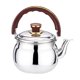 thumbnail image 5 of Tetera silbadora de cocina, práctica tetera con sonido (plateada), 5 of 6