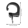 thumbnail image 2 of HEANUJJ 2Pcs Car Rear Seat Trunk Hook for Car Trunk and Back Seat Storage, 2 of 7